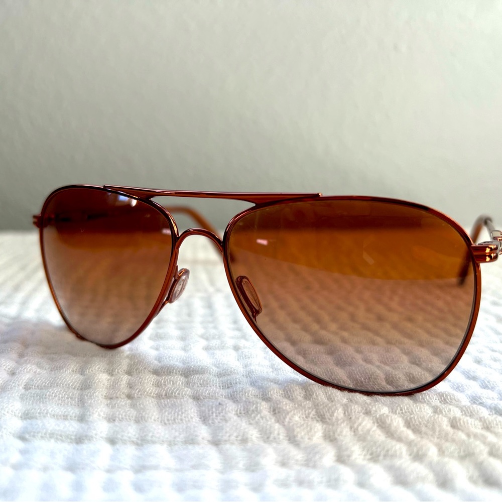 Oakley Rose Gold Aviators